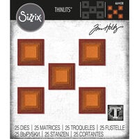 Sizzix - Tim Holtz - Thinlits Dies - Stacked Squares