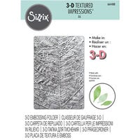 Sizzix - 3D Textured Impressions - Embossing Folder - Leaf Veins