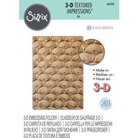 Sizzix - 3D Textured Impressions - Embossing Folder - Art Deco