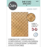 Sizzix - 3D Textured Impressions - Embossing Folder -Shells