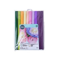 Sizzix - Flower Making Collection - Surfacez - 12 x 24 - Crepe Paper - Serenity - 10 Pack