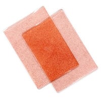 Sizzix - Cutting Pads - Standard - 1 Pair - Ballet Slipper Pink With Glitter