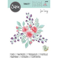 Sizzix - Thinlits Dies - Floral Layers 02