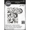 Sizzix - Tim Holtz - Multi-Level Texture Fades - Embossing Folder - Swirls