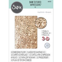 Sizzix - 3D Textured Impressions - Embossing Folder - Holly