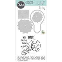 Sizzix - Framelits Dies and Clear Stamps - With Loving Thoughts