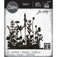 Sizzix - Tim Holtz - Thinlits Dies - Flower Field