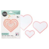 Sizzix - Making Essentials Collection - Shaker Panes - Hearts