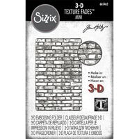 Sizzix - Tim Holtz - 3D Texture Fades - Embossing Folder - Mini Brickwork