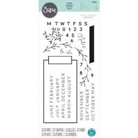 Sizzix - Clear Acrylic Stamps - Journal Set