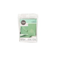 Sizzix - Surfacez Collection - A6 - Card and Envelope Pack - 10 Pack - Eucalyptus
