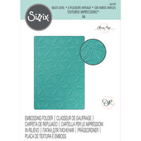 Sizzix - Multi-Level Textured Impressions - Embossing Folder - Ornamental Pattern