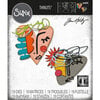 Sizzix - Tim Holtz - Thinlits Dies - Abstract Faces