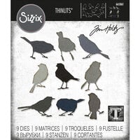 Sizzix - Tim Holtz - Thinlits Dies - Silhouette Birds