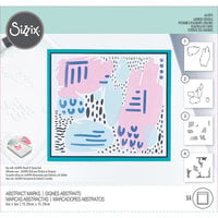 Sizzix - Layered Stencils - Abstract Marks