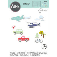Sizzix - Thinlits Dies - Transport Collection