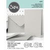 Sizzix - Surfacez Collection - A6 - Card and Envelope Pack - 10 Pack - Pebble Wash