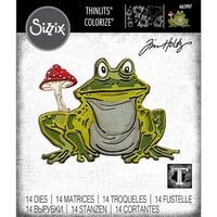 Sizzix - Tim Holtz - Halloween - Thinlits Dies - Myron Colorize
