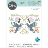 Sizzix - Thinlits Dies - Birds and Blossoms