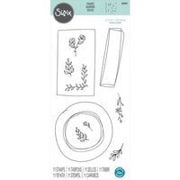 Sizzix - Clear Acrylic Stamps - Drawn Frames