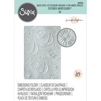 Sizzix - Multi-Level Textured Impressions - Embossing Folder - Moon Light