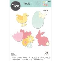 Sizzix - Thinlits Dies - Basic Easter Shapes