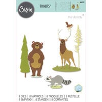 Sizzix - Thinlits Dies - Forest Animals - Set 02