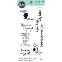 Sizzix - Clear Acrylic Stamps - Wings Out
