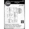 Sizzix - Tim Holtz - Multi-Level Texture Fades - Embossing Folder - Dotted
