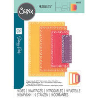 Sizzix - Stacey Park - Fanciful Framelits Dies - Renee Deco Rectangles