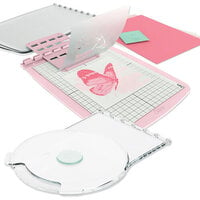 Sizzix - Making Tool Collection - Stencil and Stamp and Spin Tool Bundle - Cherry Blossom