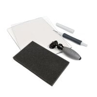 Sizzix - Accessory - Standard Cutting Pads, Die Brush, Foam Pad and Die Pick for Wafer-Thin Dies - Clear Bundle