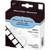 3L - Scrapbook Adhesives - Mounting Squares - Permanent - White