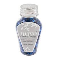 Nuvo - Coral Skies Collection - Pure Sheen Confetti - Astral Night