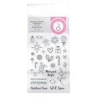 Tonic Studios - Clear Photopolymer Stamps - Christmas Confetti Sentiments