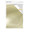 Tonic Studios - All That Glitters Collection - Craft Perfect - Gloss Mirror Card - 8.5 x 11 - Venetian Gold - 5 Pack