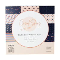 Tonic Studios - Coral Skies Collection - Craft Perfect - 6 x 6 Patterned Paper Pack