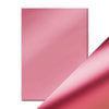Tonic Studios - 8.5 x 11 Cardstock - Mirror Card - Satin - Pink Chiffon - 5 Pack