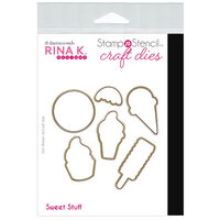 Rina K Designs - Stamp 'n Stencil - Die Set - Sweet Stuff