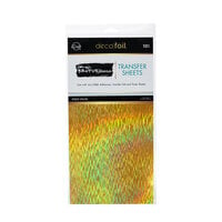 Therm O Web - iCraft - Deco Foil - 6 x 12 Transfer Sheets - 10 Pack - Gold Static
