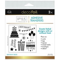 Therm O Web - iCraft - Deco Foil - Adhesive Transfer Sheets - Birthday Bliss