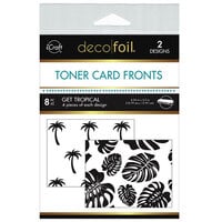 Therm O Web - iCraft - Deco Foil - Toner Card Fronts - Get Tropical