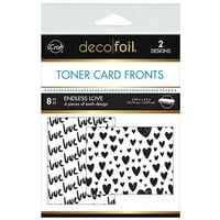 Therm O Web - iCraft - Deco Foil - Toner Card Fronts - Endless Love