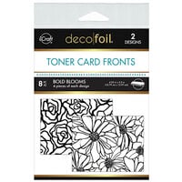 Therm O Web - Icraft - Deco Foil - Toner Card Fronts Collection - Bold Blooms