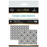 Therm O Web - Icraft - Deco Foil - Toner Card Fronts Collection - Mod Dots