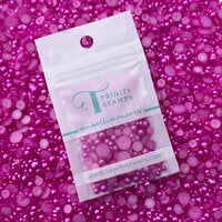Trinity Stamps - Embellishment Mix - Baubles - Magenta