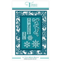 Trinity Stamps - Dies - A7 Snowflake Frame