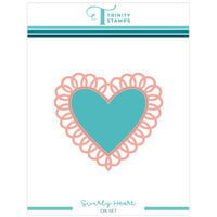 Trinity Stamps - Dies - Swirly Heart