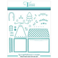 Trinity Stamps - Dies - Gingerbread House Treat Box Add-On