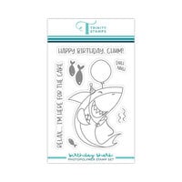 Trinity Stamps - Sweet Summer Celebration Collection - Clear Photopolymer Stamps - Birthday Shark